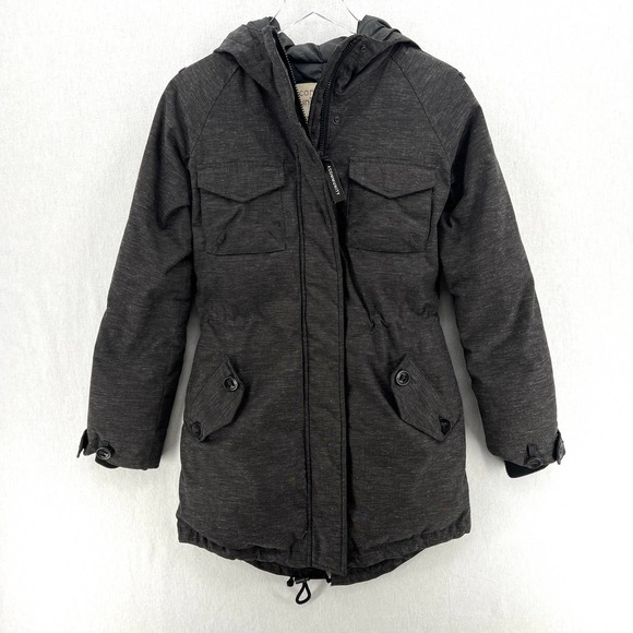 Aritzia Jackets & Blazers - ARITZIA COMMUNITY Jacket Womens Paradigm Parka Heather Charcoal Gray XXS